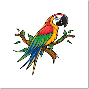 parrot Posters and Art